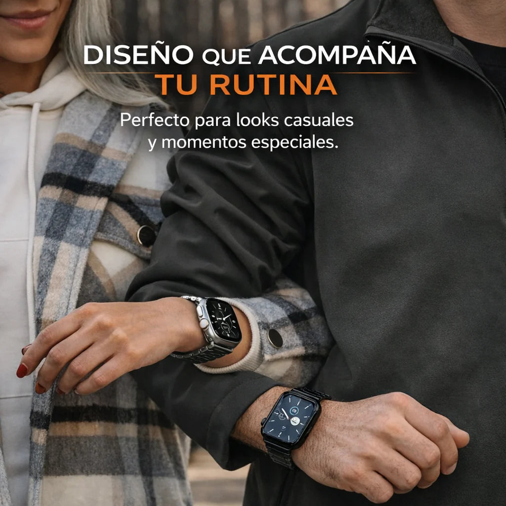 ⌚ SmartWatch ULTRA PRO con 2 correas incluidas + caja y cargador por inducción premium + REGALO EXCLUSIVO 🔥