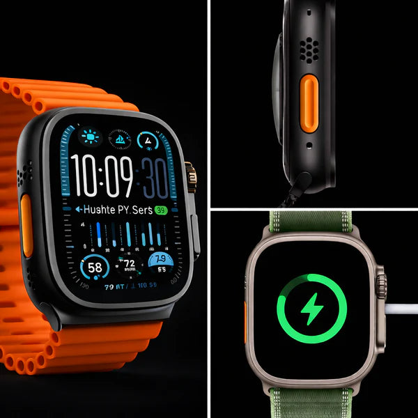 ⌚ SmartWatch ULTRA PRO con 2 correas incluidas + caja y cargador por inducción premium + REGALO EXCLUSIVO 🔥