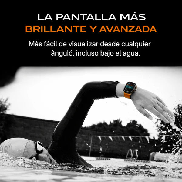⌚ SmartWatch ULTRA PRO con 2 correas incluidas + caja y cargador por inducción premium + REGALO EXCLUSIVO 🔥