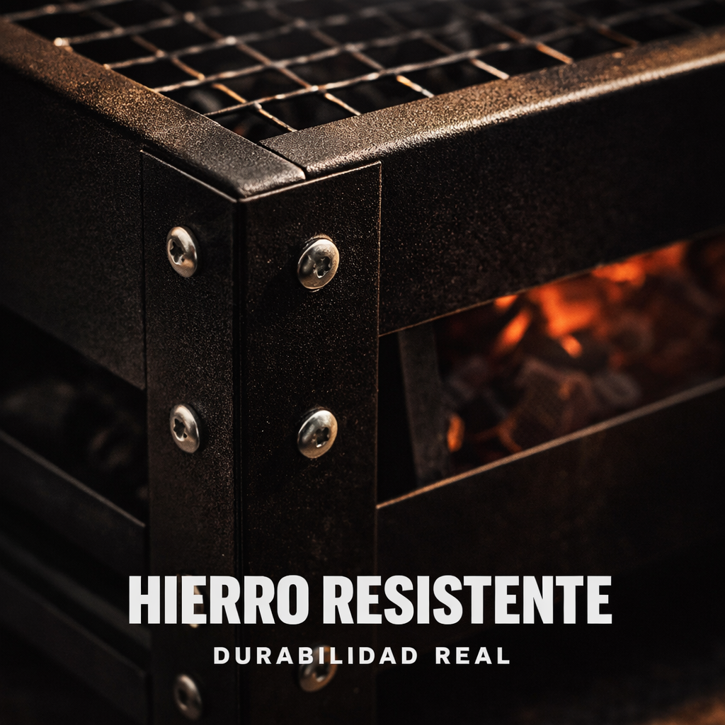 🍖 GRILL  – Parrilla Portátil con Cuchillo Japonés de Regalo 🔪
