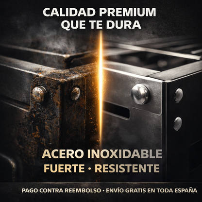 🍖 GRILL  – Parrilla Portátil con Cuchillo Japonés de Regalo 🔪