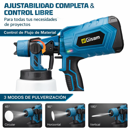 MasterPaint Pro – Pinta sin esfuerzo en minutos + 2 baterías incluidas | Últimas unidades -50%
