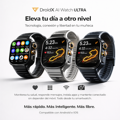 ⌚ SMARTWATCH SERIE 11 + Pantalla AMOLED + Cámara + Apps Ilimitadas + REGALO EXCLUSIVO 🔥