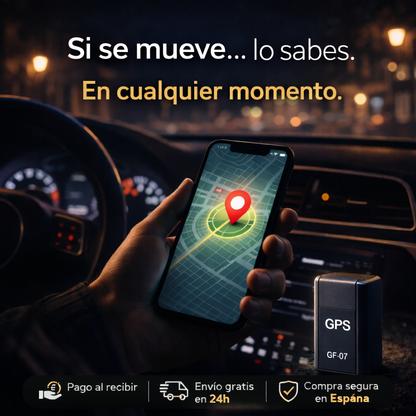 🛰️ SafeTrack™ GPS Localizador Mini en Tiempo Real con Control por App + Chip  + Regalo Exclusivo 🔥