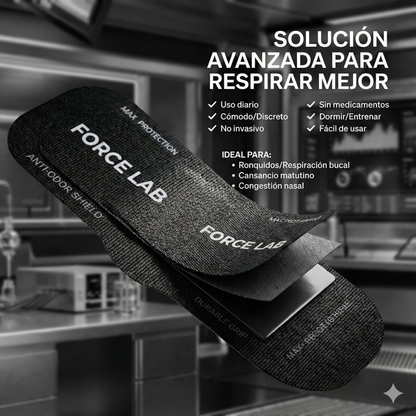 ForceLab™ V2 Tiras nasales magnéticas