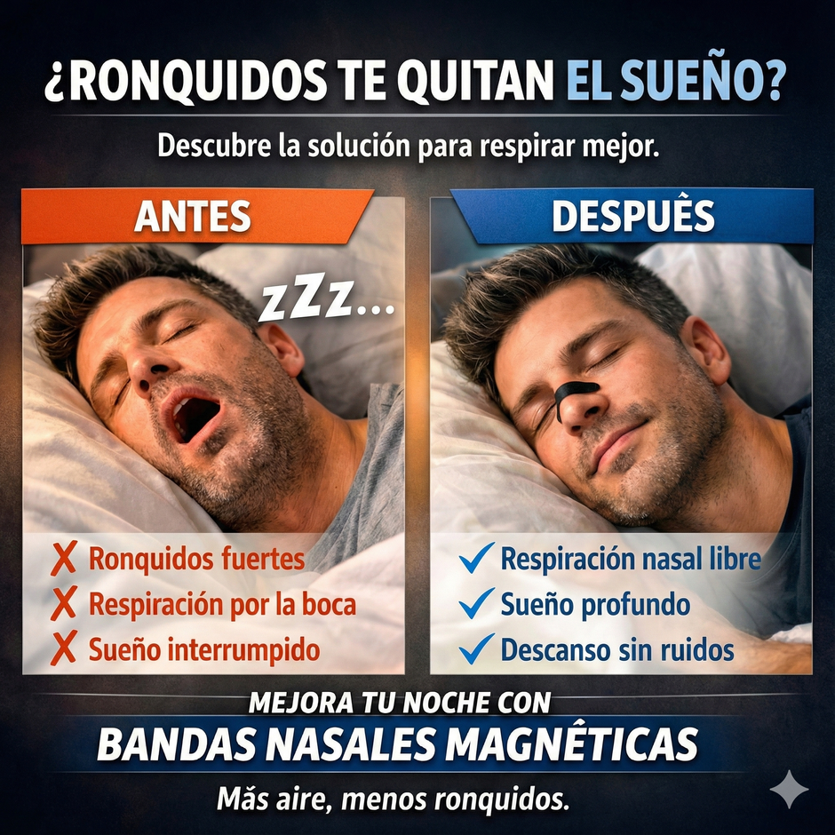 ForceLab™ V2 Tiras nasales magnéticas