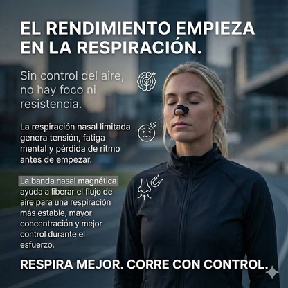ForceLab™ V2 Tiras nasales magnéticas