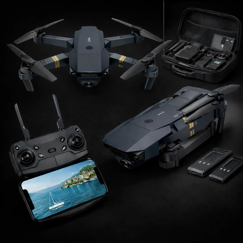 🚀DRON W8 PRO MAX + MALETA DE TRANSPORTE + CONTROL REMOTO + BATERÍA DE ALTA AUTONOMÍA + REGALO EXCLUSIVO 🔥