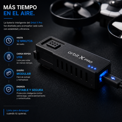 🚀 OrbitX™ Mini Dron con Cámara HD + Vuelo Inteligente + Control Fácil + Garantía Extendida + Accesorios Exclusivos de Regalo 🎁