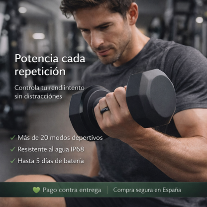 Anillo Inteligente Air Ring® — Sueño · Salud · Fitness 24/7 | Caja + Cargador Incluidos 🔥