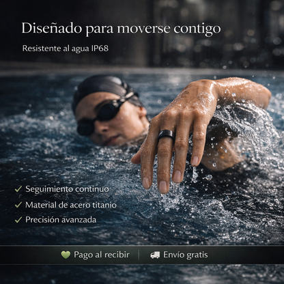 Anillo Inteligente Air Ring® — Sueño · Salud · Fitness 24/7 | Caja + Cargador Incluidos 🔥