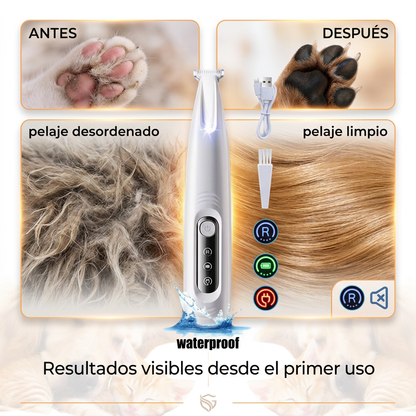 PetTrim Pro™ – Cortadora de Pelo para Perros con Cuchilla Ancha de 18 mm