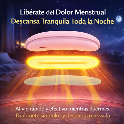 🌸 CINTURÓN TÉRMICO CON MASAJE PARA CÓLICOS MENSTRUALES 🔥