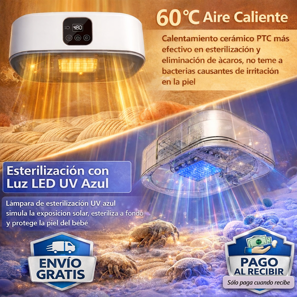 🌬️ Secador de Ropa Portátil Eléctrico Plegable con Esterilización UV 🧺