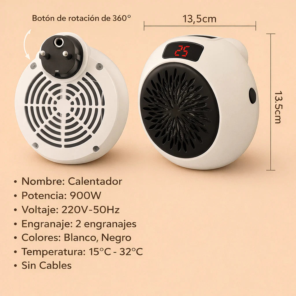 ✨ THERMOX™ – Calefactor Portátil | Calor Inmediato + Bajo Consumo + ¡REGALO EXCLUSIVO! 🔥