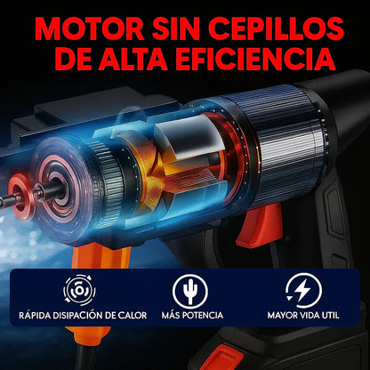 Pistola Hidrolimpiadora portatil de Alta Presion