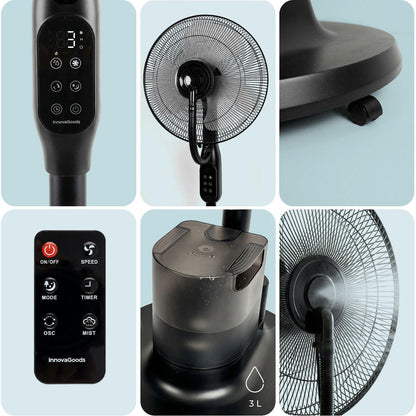 FrostAir Elite™ — Ventilador Nebulizador Premium · Refresca tu casa 7°C en minutos