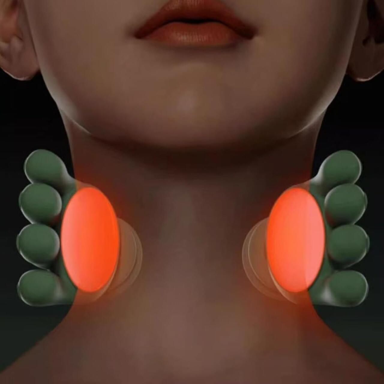 Masajeador de Cuello con Manos Térmico