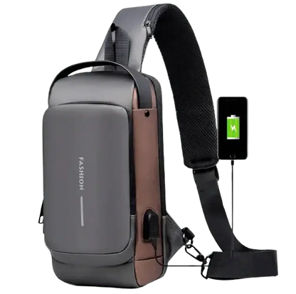 Bolso cruzado antirrobo negro - 70% SOLO HOY ¡APROVECHA AHORA!